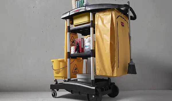 Auto Dealer Cleaning Supplies - janitorial carts