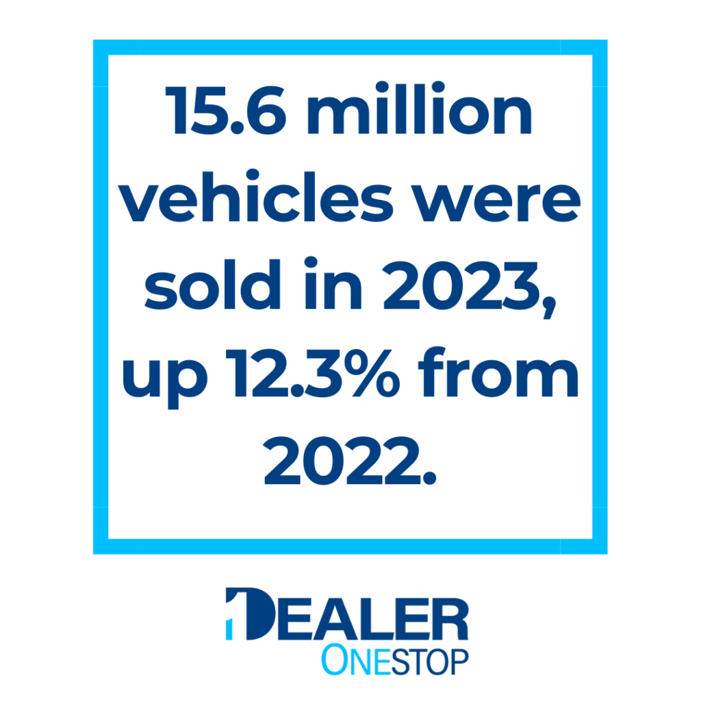 how many cars were sold last year?